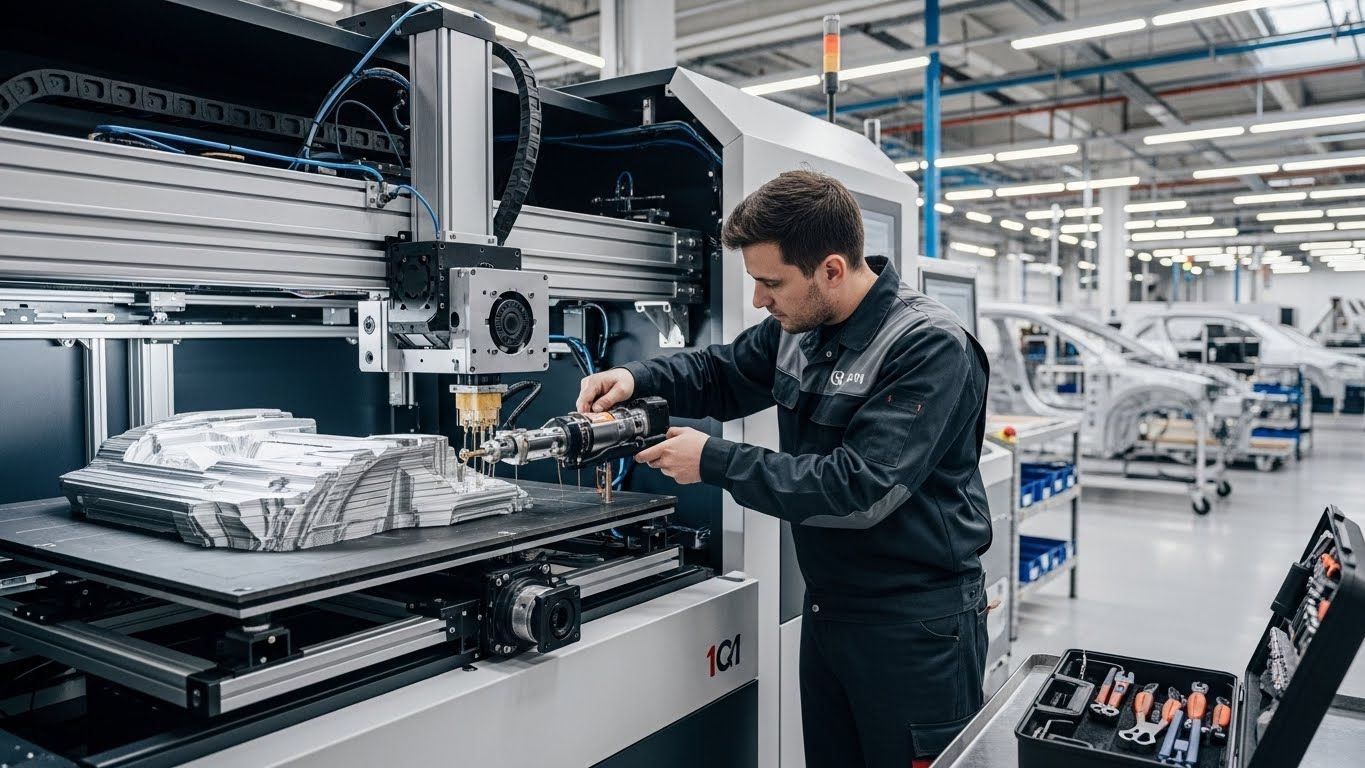 Ремонт 3d принтеров для автомобилестроения с повышением скорости печати