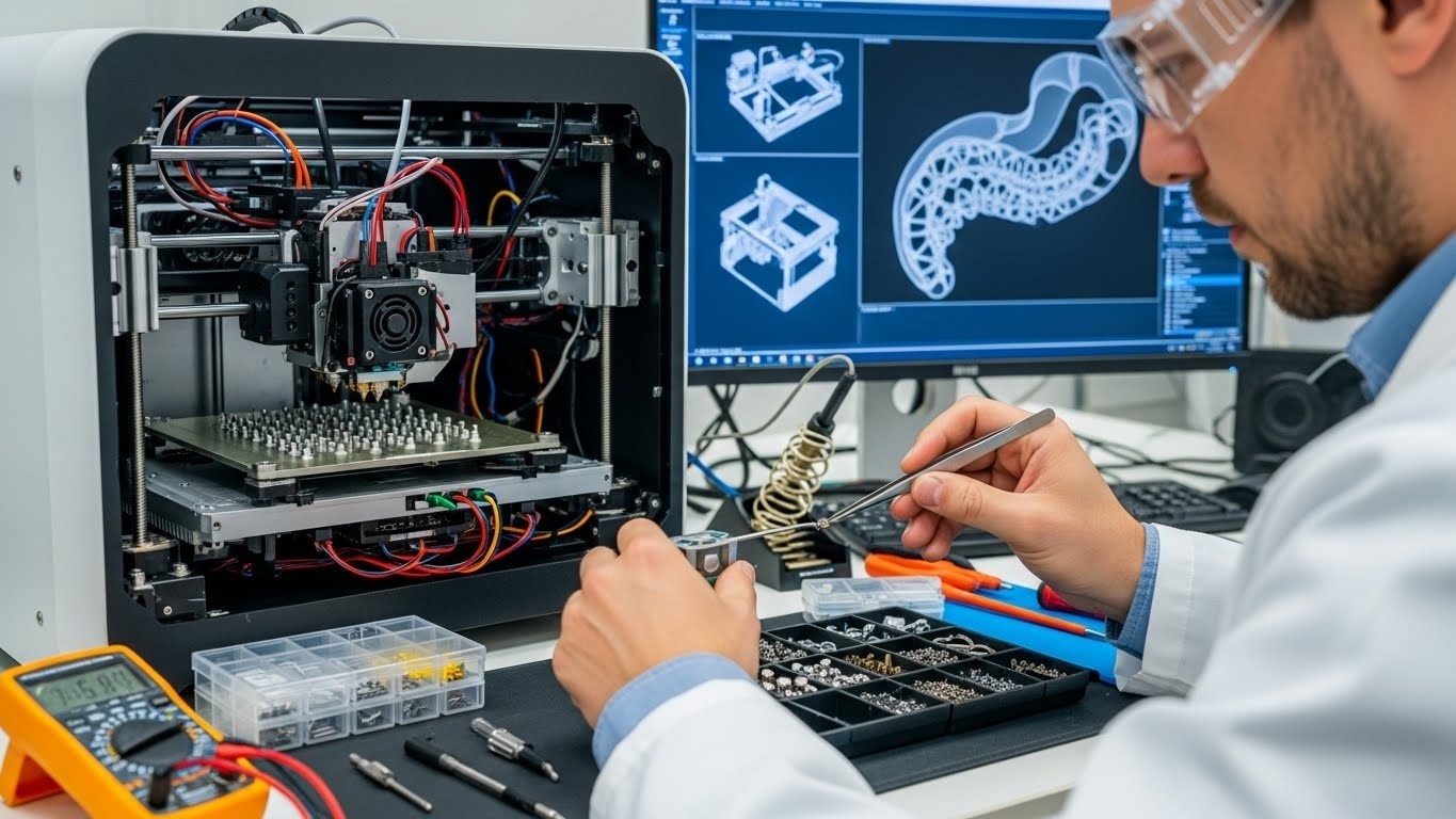 Ремонт 3D-принтеров для медицины