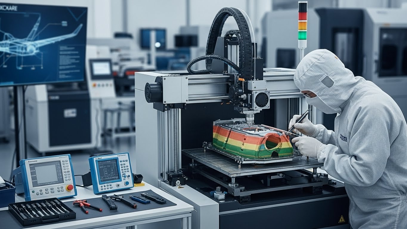 Ремонт 3d принтеров для авиационной промышленности с улучшением качества материалов
