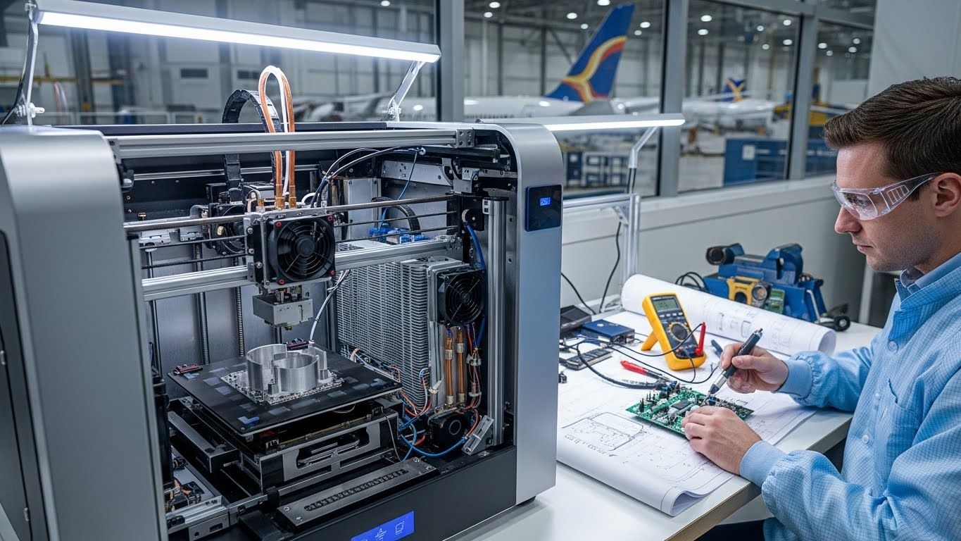 Ремонт 3D-принтеров для авиации