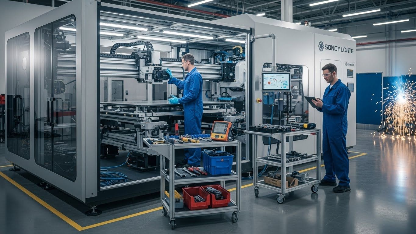 Обслуживание 3D-принтеров для крупных производств