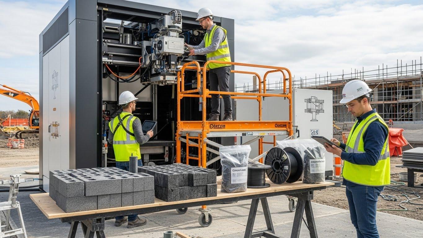 Ремонт 3D принтеров для строительства