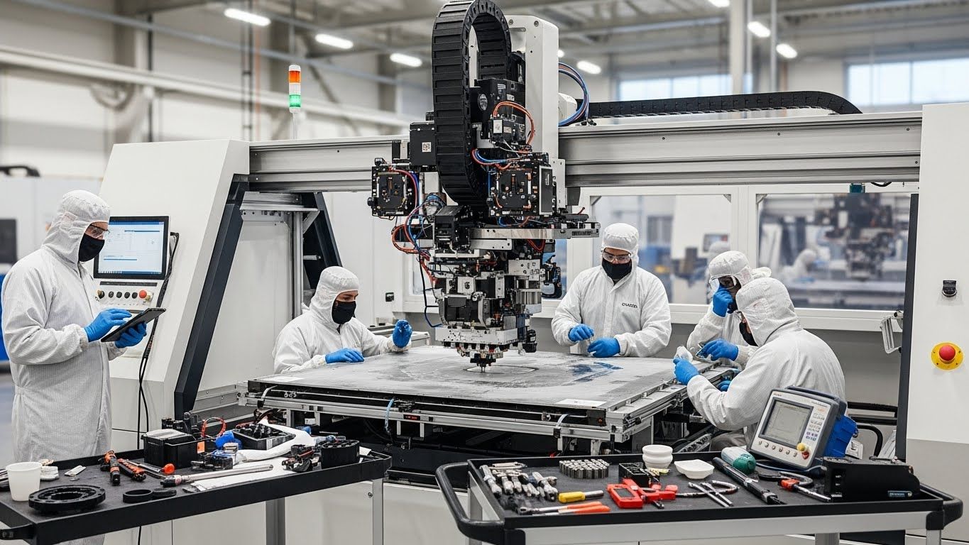 Обслуживание 3D-принтеров для промышленного масштаба