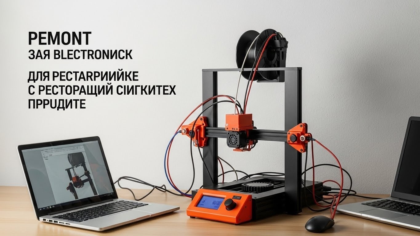 Ремонт 3d принтеров для электроники с восстановлением силовых цепей