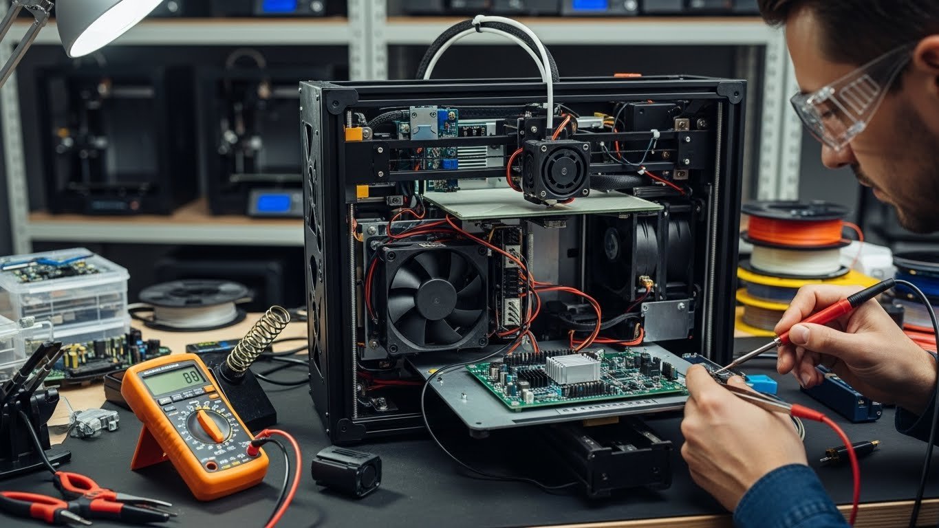 Настройка системы охлаждения 3D принтера