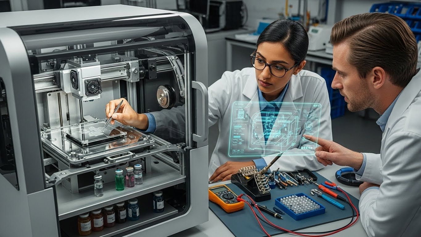 Ремонт 3d принтеров для фармацевтики с повышением производительности