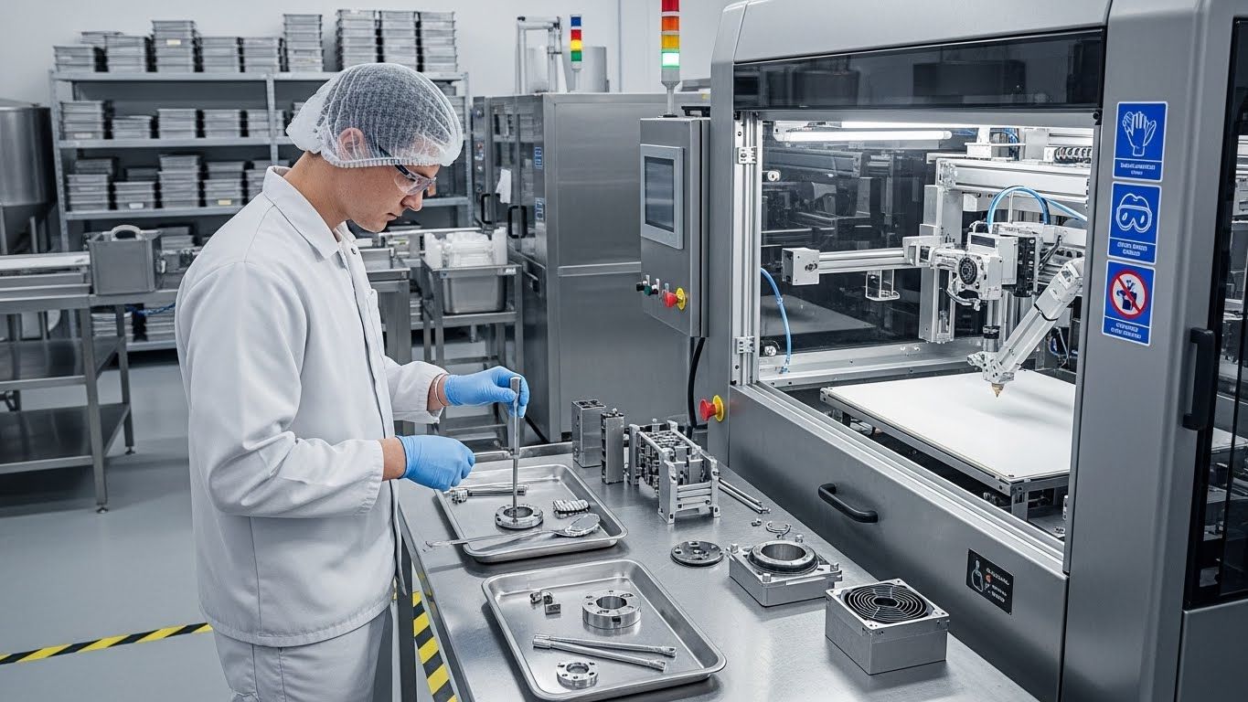 Ремонт 3D принтеров для пищевой промышленности