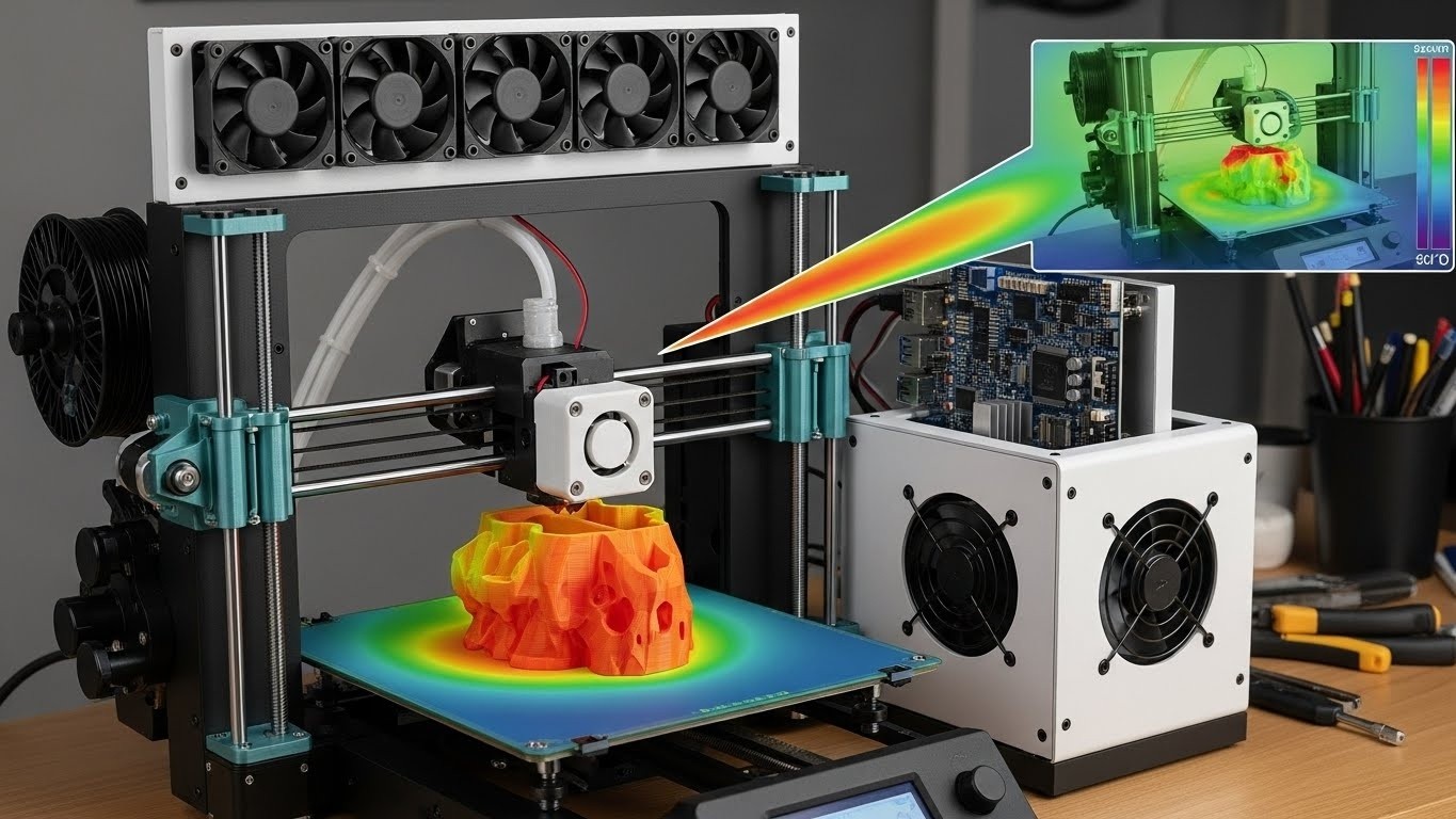 Ремонт 3D принтеров при перегреве Перегрев 3D принтера