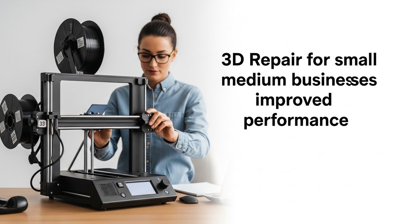 Ремонт 3d принтеров для малых и средних бизнесов с улучшением производительности