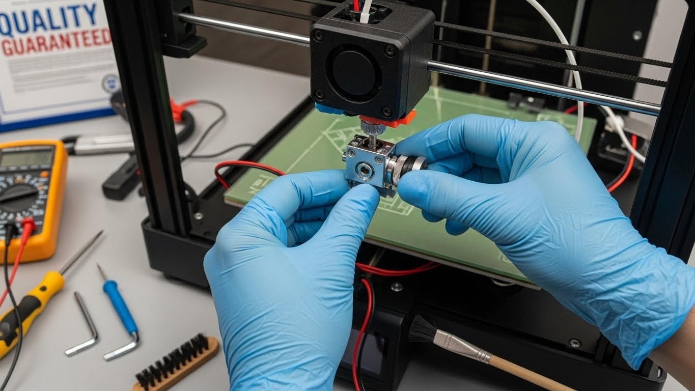 Ремонт 3D принтеров для домашних пользователей