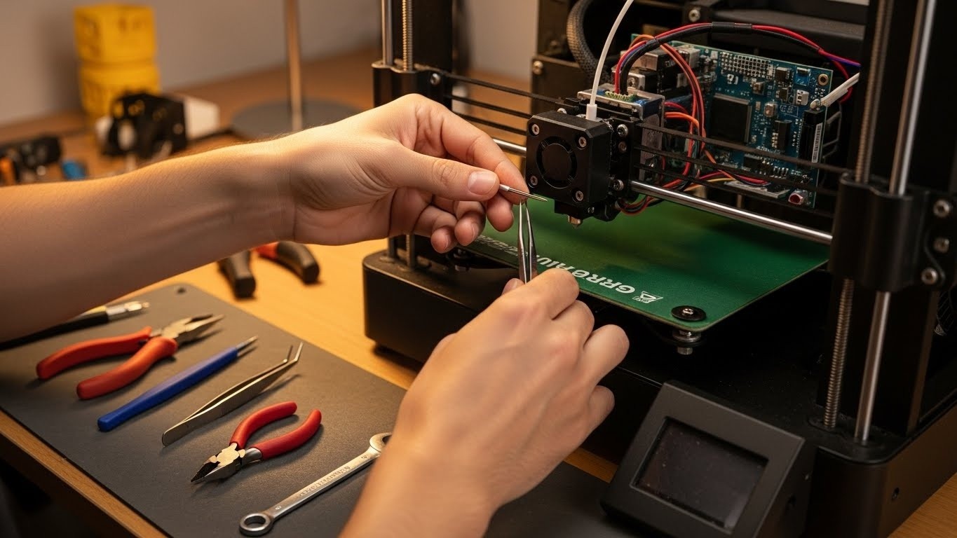 Ремонт 3d принтеров для домашних пользователей с минимальными затратами
