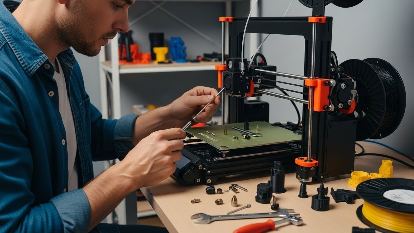Ремонт 3D принтеров с минимальными затратами