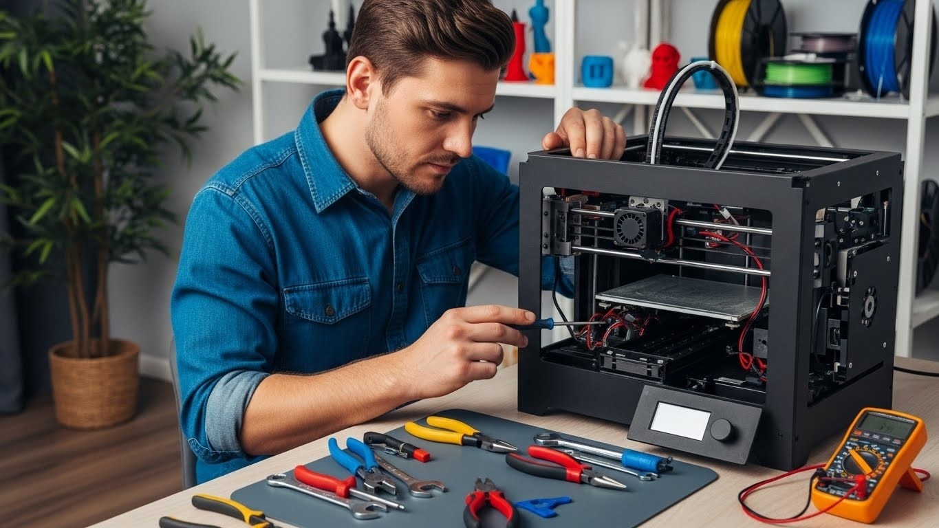 Ремонт 3d принтеров для домашних пользователей с быстрым обслуживанием