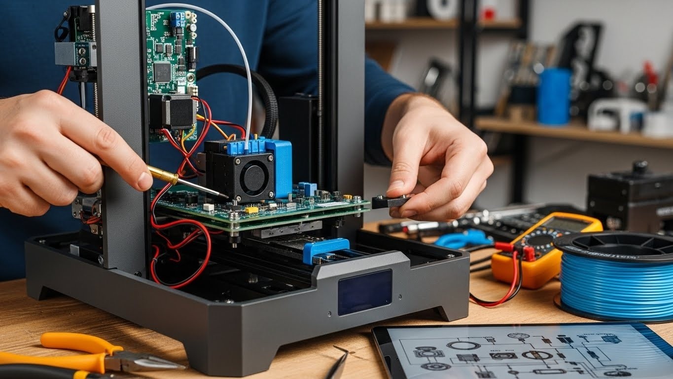 Ремонт 3d принтеров для домашних пользователей с улучшенной производительностью