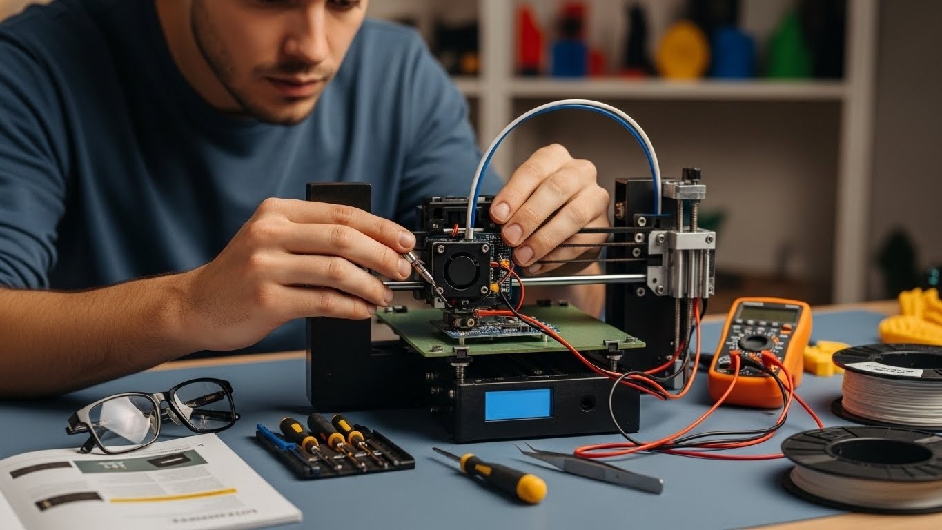 Индивидуальный подход к ремонту 3D принтеров