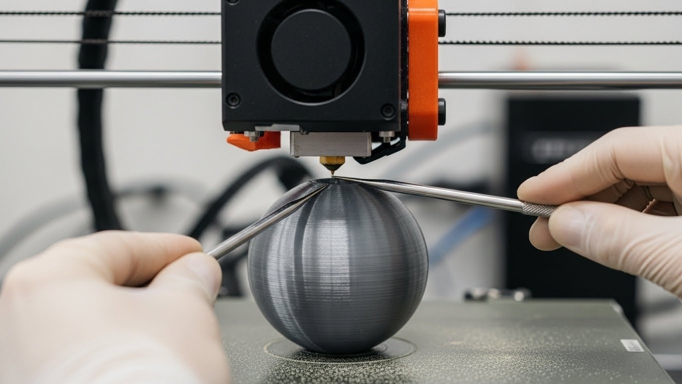 Обслуживание 3D-принтеров для сферических моделей