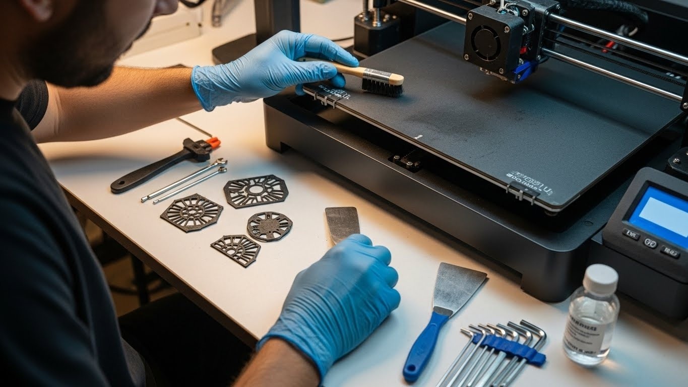 Обслуживание 3d принтеров для плоских моделей