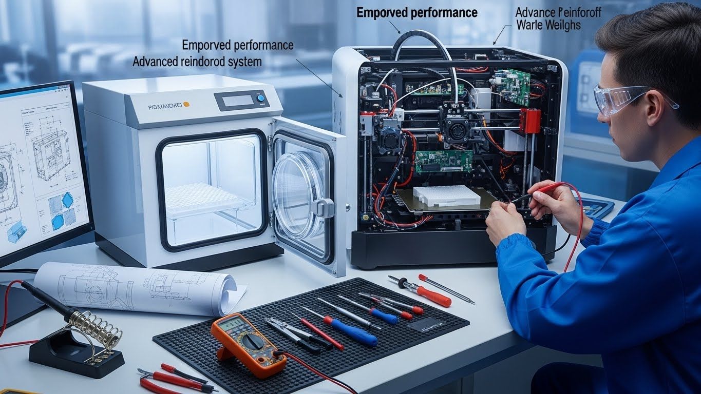 Ремонт 3d принтеров для инкубаторов с улучшенной производительностью