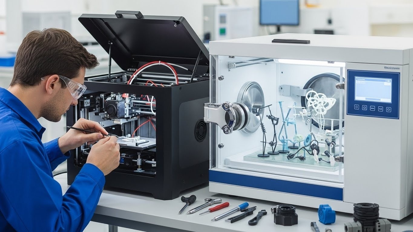 Ремонт 3D-принтеров для инкубаторов