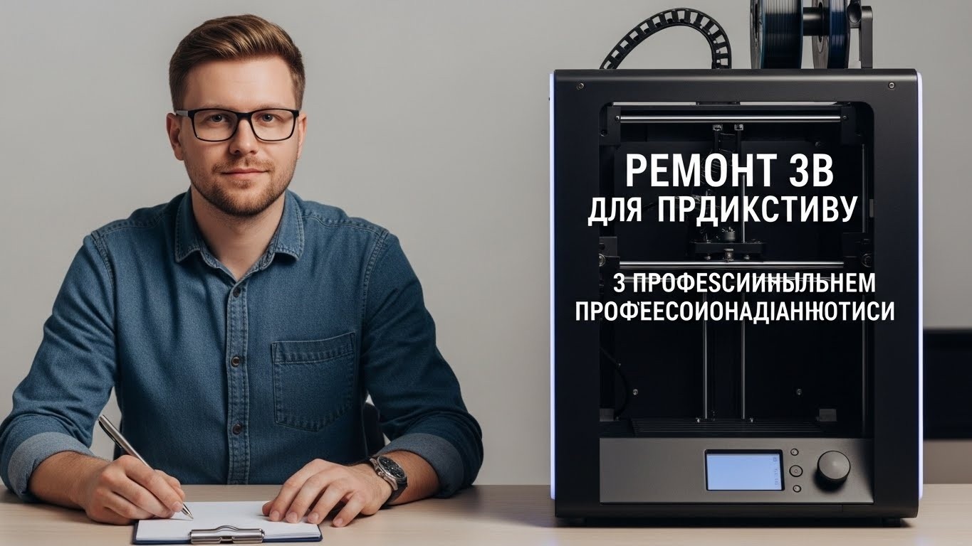 Ремонт 3d принтеров для производственных цехов с профессиональной диагностикой
