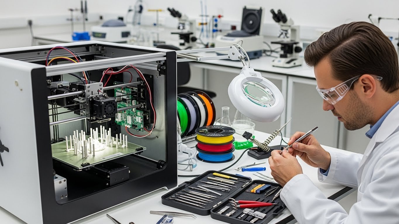 Ремонт 3d принтеров для лабораторий с высокой точностью