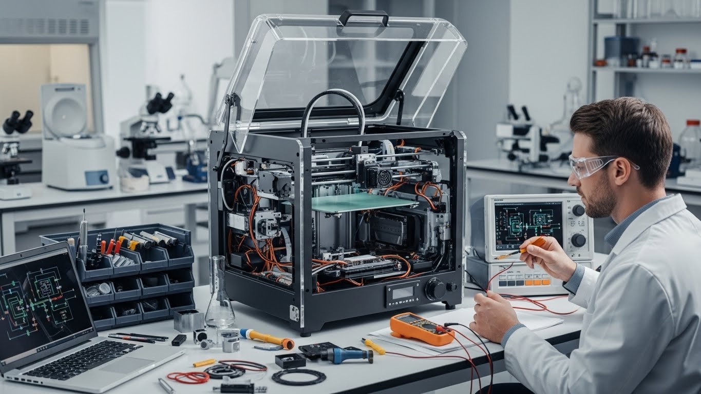 Ремонт 3D принтеров для лабораторий с гарантией на оборудование