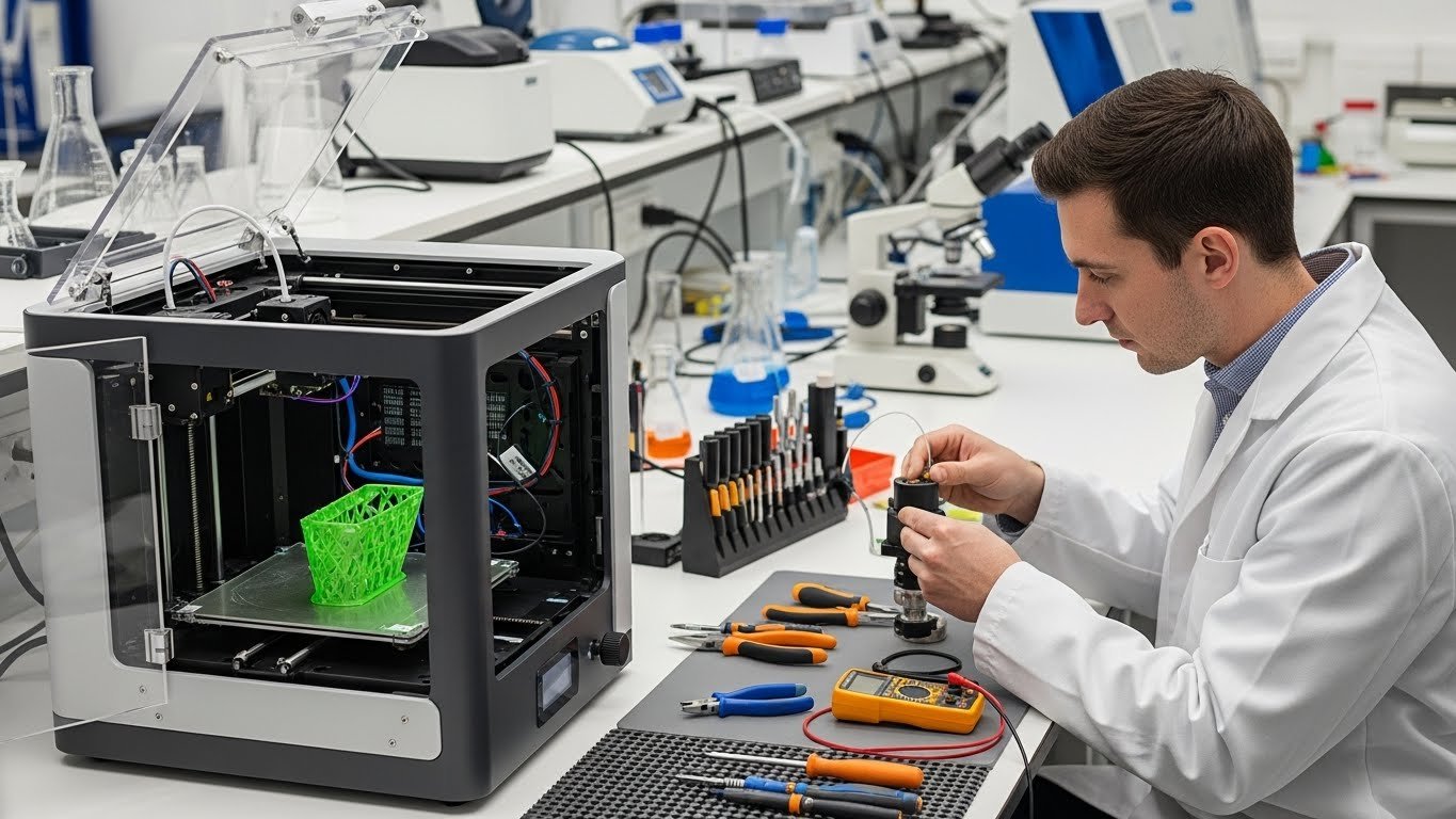 Ремонт 3d принтеров для лабораторий с индивидуальными решениями