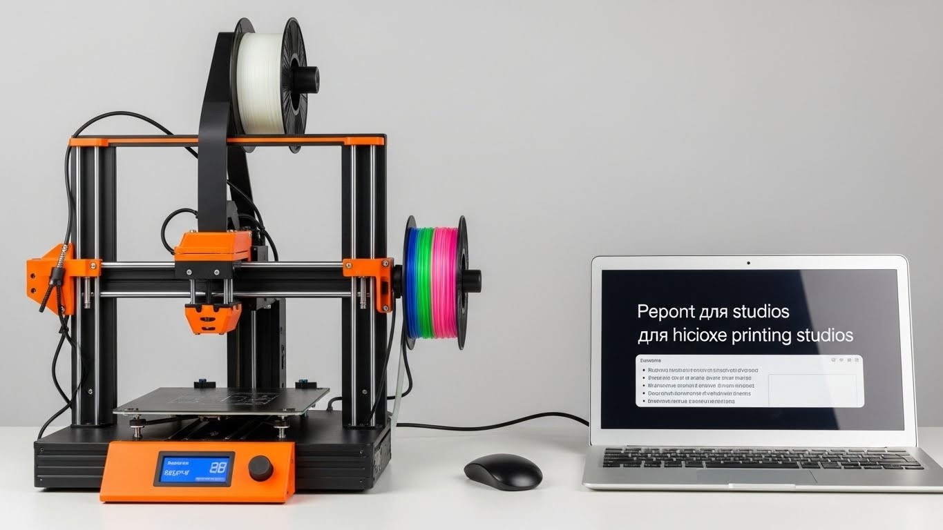 Ремонт 3d принтеров для арт-студий с высокой точностью печати