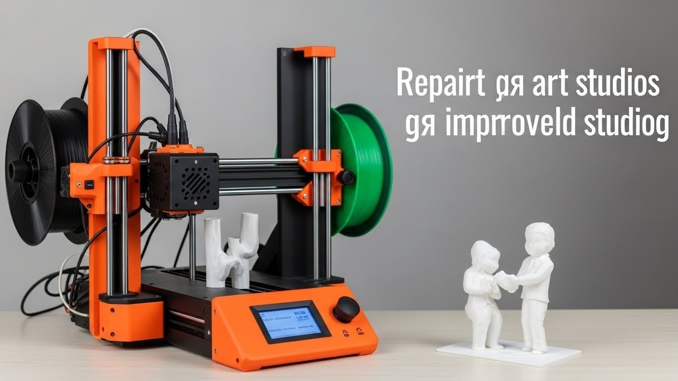 Ремонт 3d принтеров для арт-студий с улучшенной детализацией