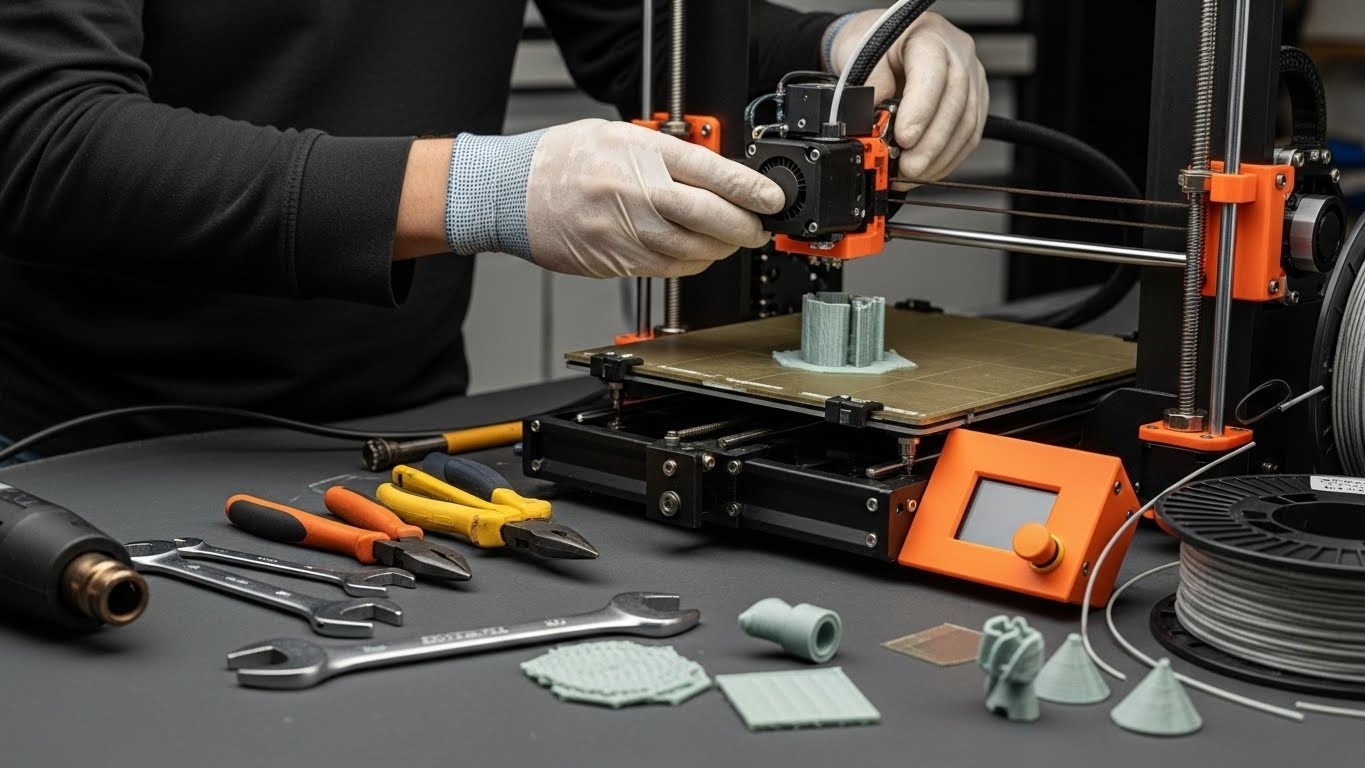 Ремонт 3D принтеров для стекловолокна