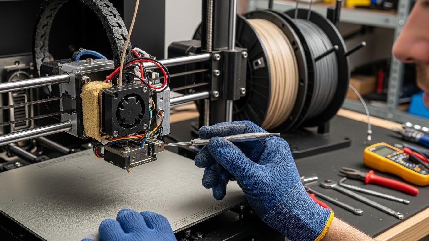 Ремонт 3D принтеров для высокотемпературных материалов