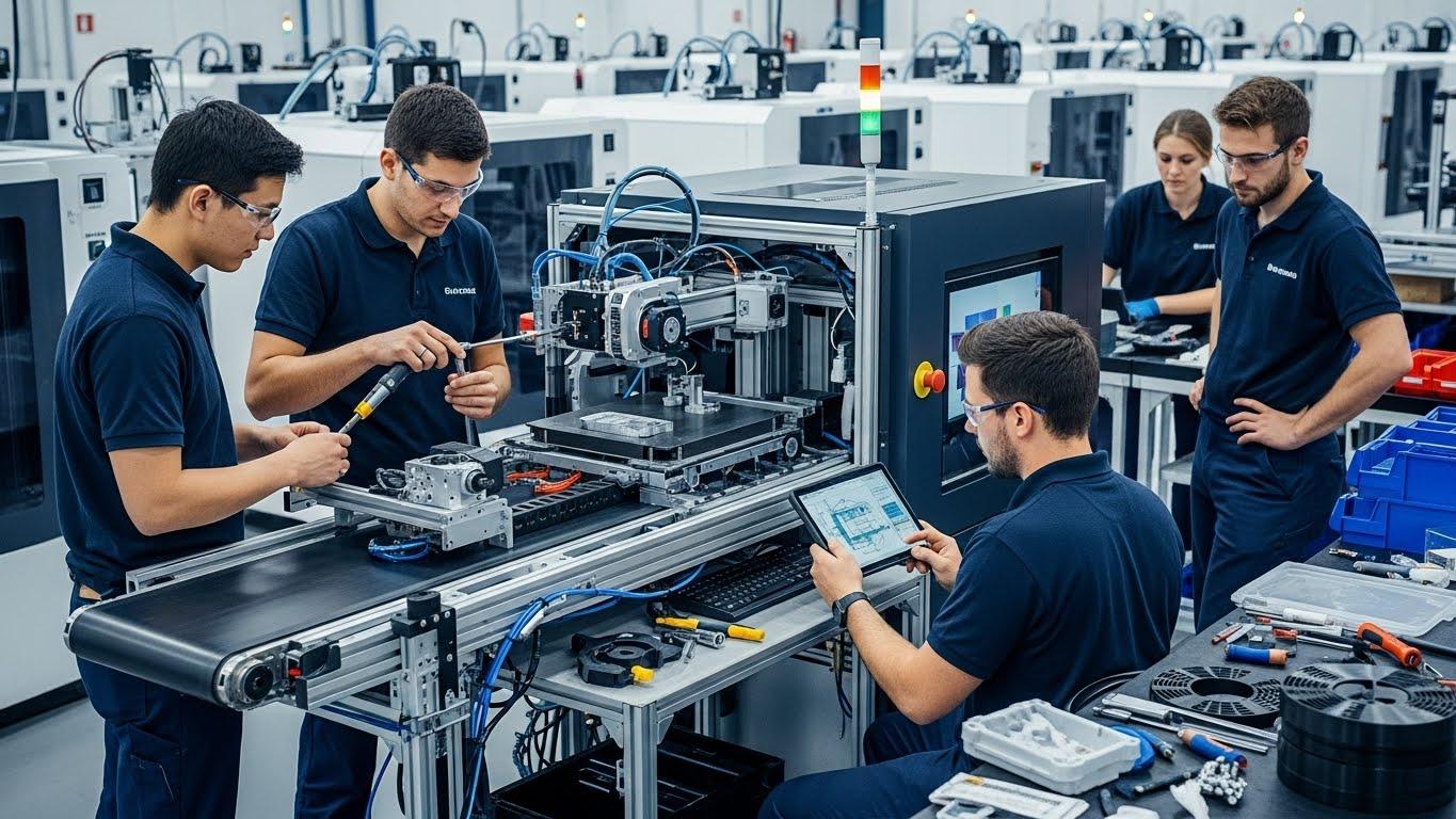 Ремонт 3d принтеров для массового производства