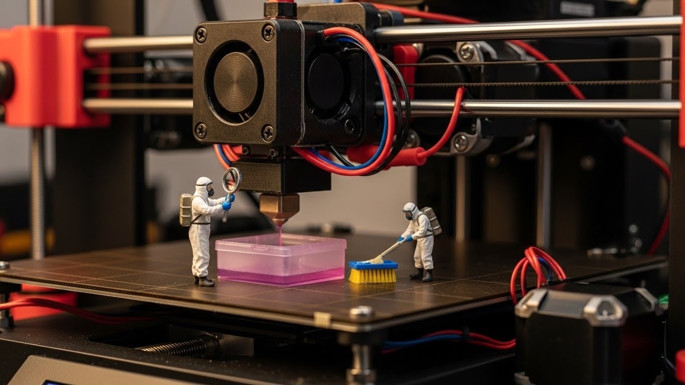 Обслуживание 3D принтеров по масштабу эксплуатации