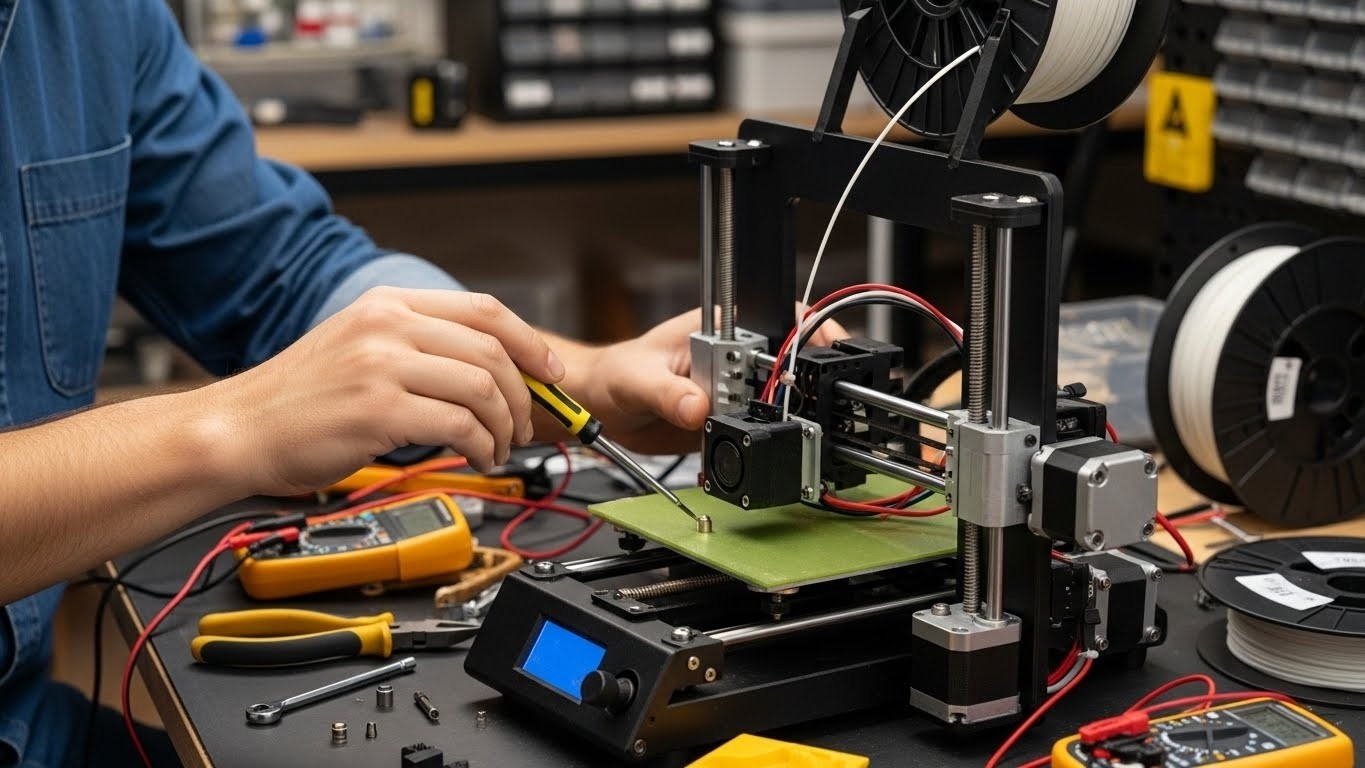Ремонт 3D принтеров для мелкосерийного производства
