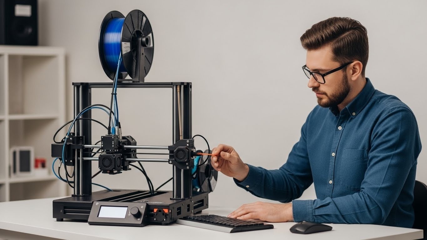 Обслуживание 3d принтеров для прототипирования деталей