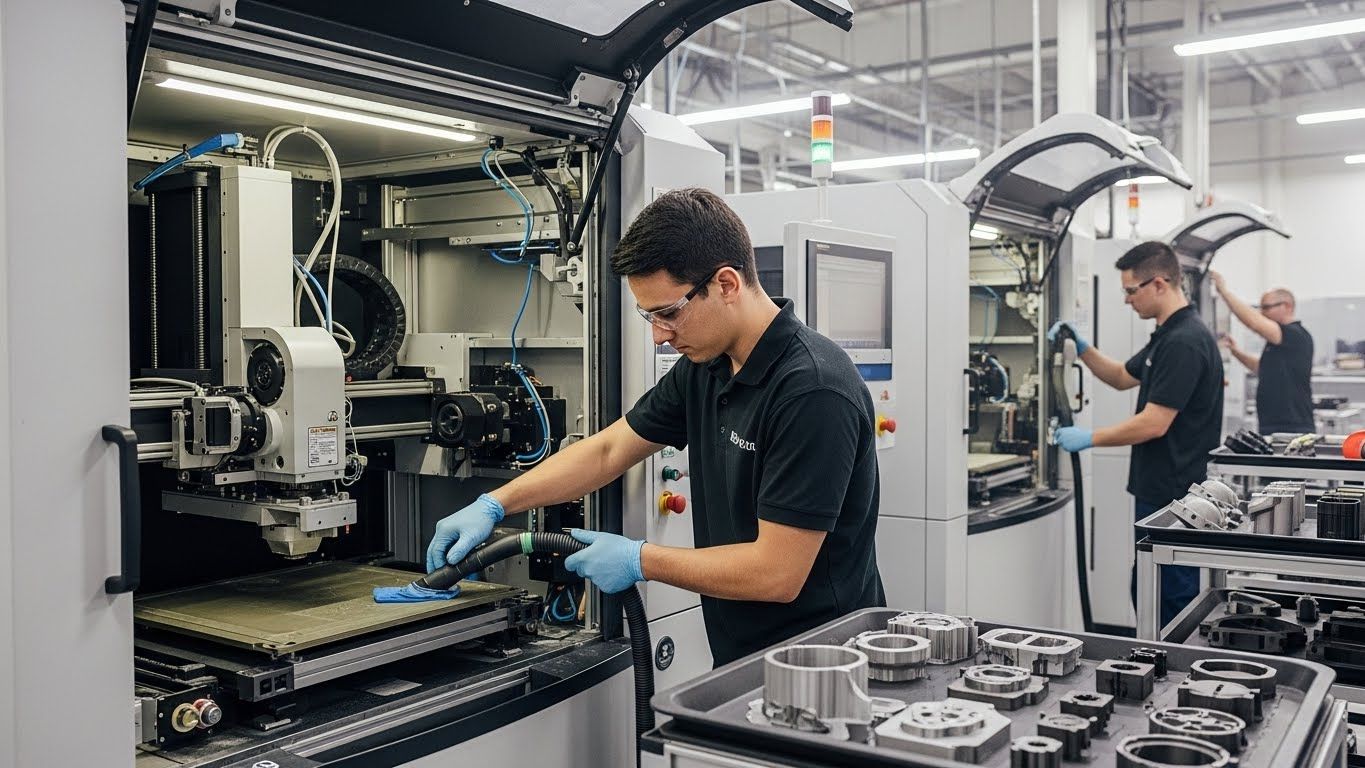 Обслуживание 3d принтеров для серийного производства