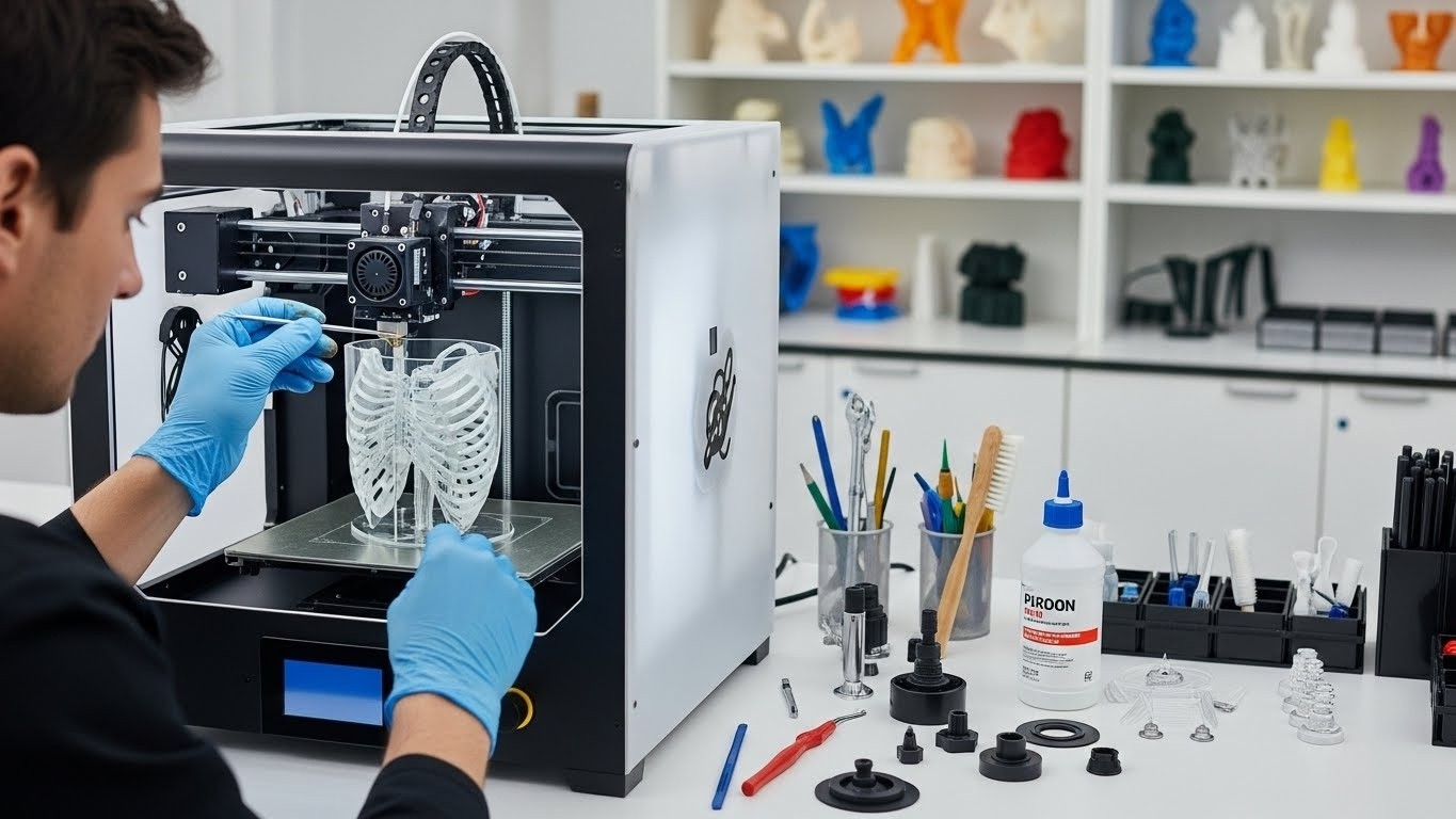Обслуживание 3d принтеров для медицинских моделей