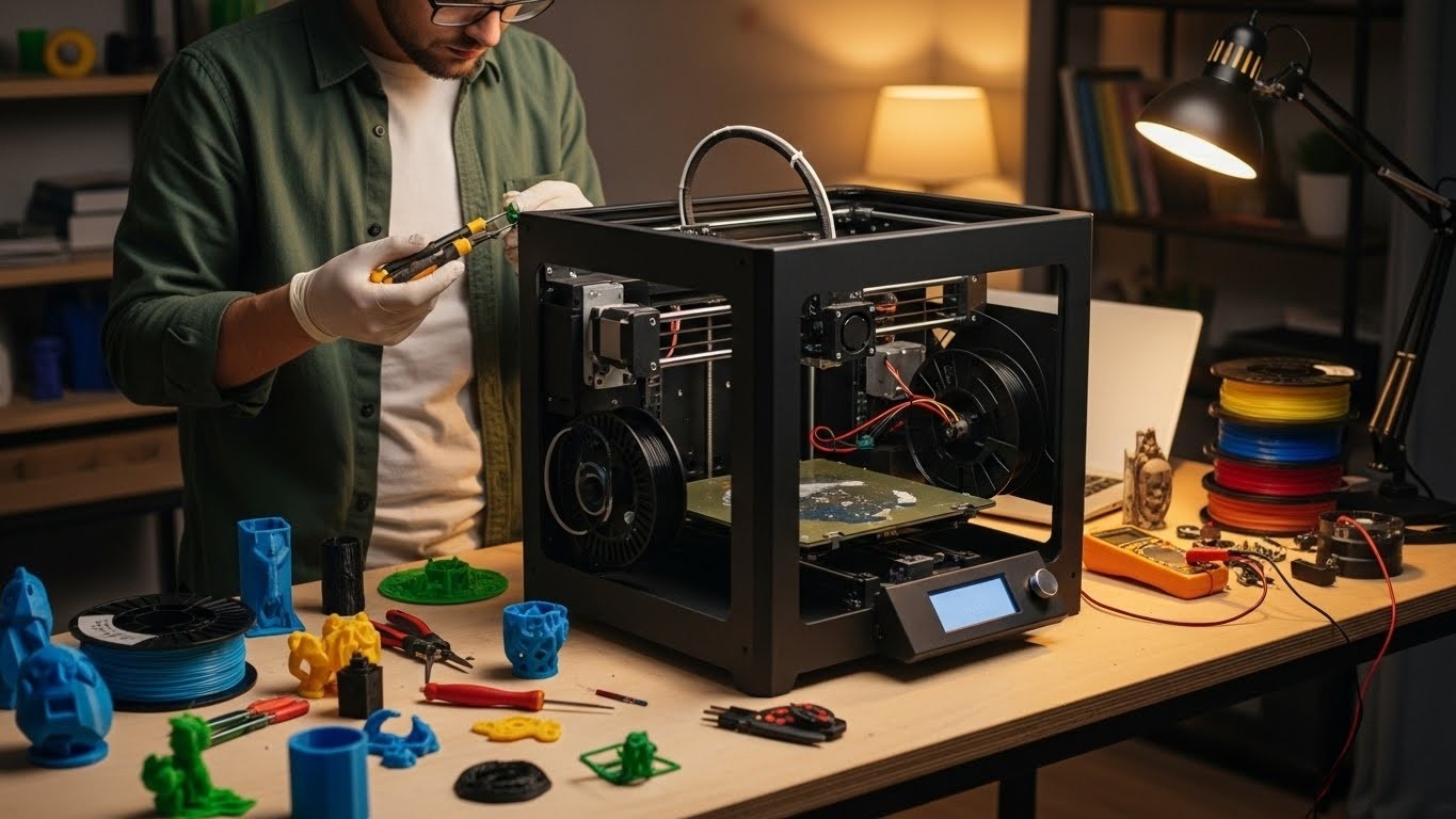 Ремонт 3D принтеров для штучного производства