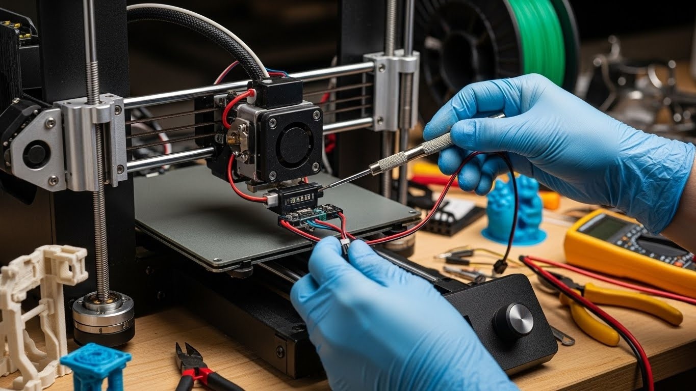 Ремонт 3d принтеров для производства на заказ