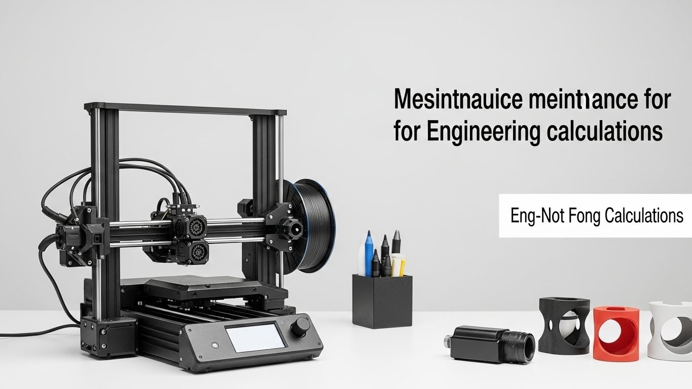 Обслуживание 3d принтеров для инженерных расчетов